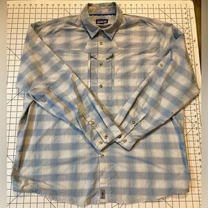 Patagonia Men's Size XXL Long Sleeved Sun Stretch Shirt